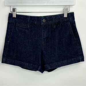 Harper Heritage Jean Shorts Sz 24 Stretch Dark Blue  3.5" Inseam Casual Short